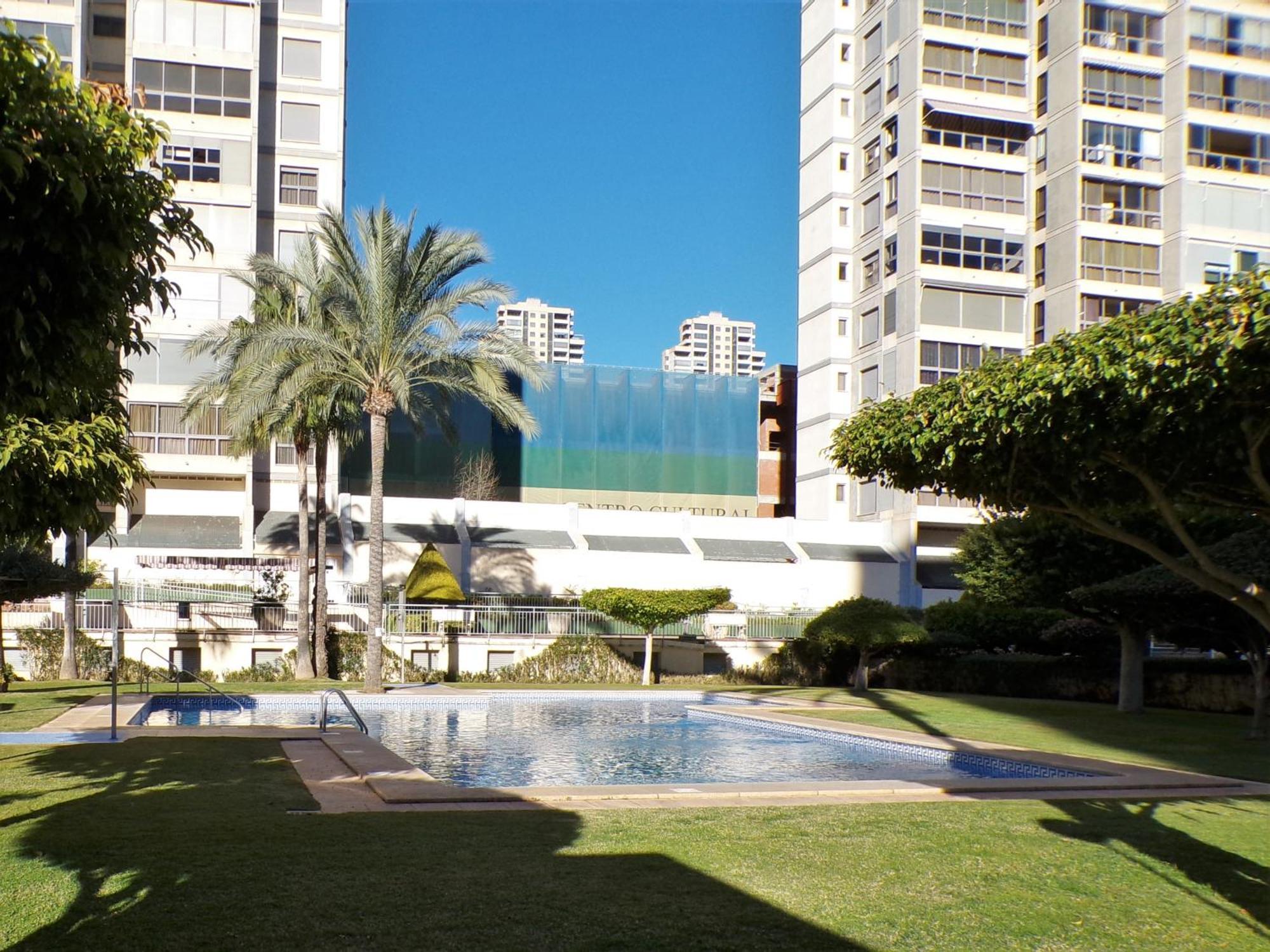 Apartamento Turistico En Gemelos 20, Planta 14 Benidorm Kültér fotó